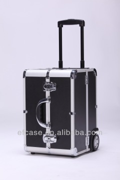 2015 HOT SALE,USEFUL, PROFESSIONAL ALUMINUM COSMETIC TROLLEY CASE,BEAUTY CASE,MAKEUP CASE