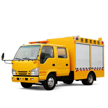 China Qingling Double Cabin 4x2 Emergency Water Supply and Rescue Truck
