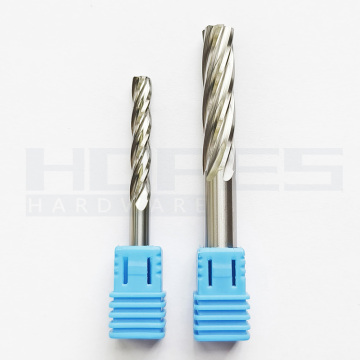 Tungsten Solid Carbide H7 Reamer, 2-20mm, Uncoated, for Aluminum and Steel - Manual Hand Tool for CNC Cutting