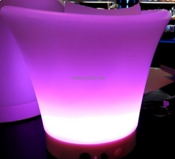 7 Colors Changing LED Promotion Ice Bucket