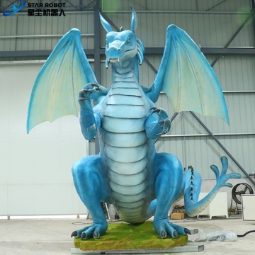 Epischer animatronischer westlicher Drache für Live-Action-Events