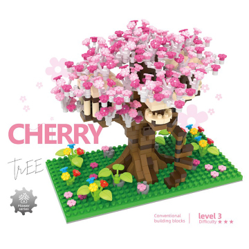 Building Blocks and Toy Sets: Including Cherry, Lilac, Flower, Bonsai Tree, Blossom Light Kit, and House Set
