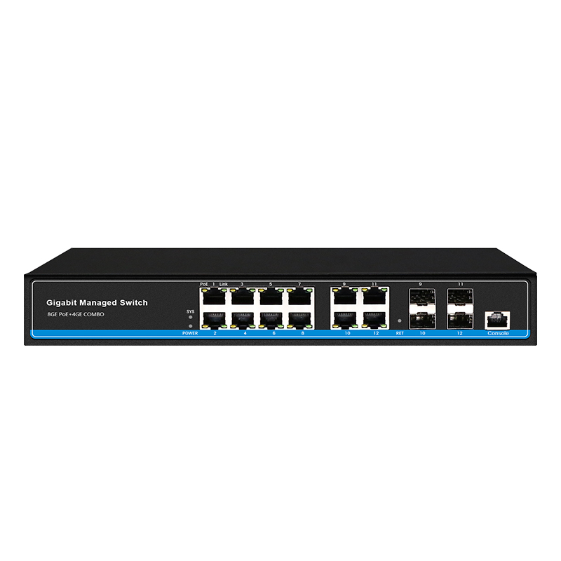 8GE+4GE+4GE MAGENT POE SWITCH (POE0844M)