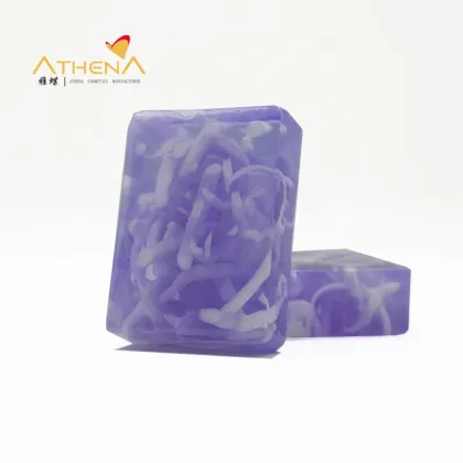 Face Whitening moisturizing Lavender Essential Oil bar soap