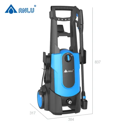 Anlu High Pressure Washer 220V: Car Wash Gun & Electric Cleaning Machine with Water Tank