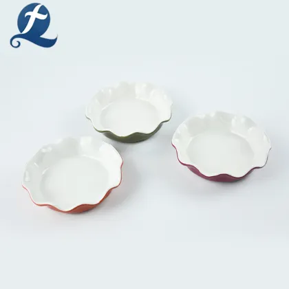 Modern Customized Ceramic Fruit Salad Plate