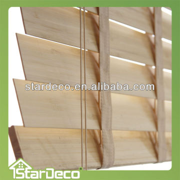 StarDeco Plain colour decorative bamboo blind
