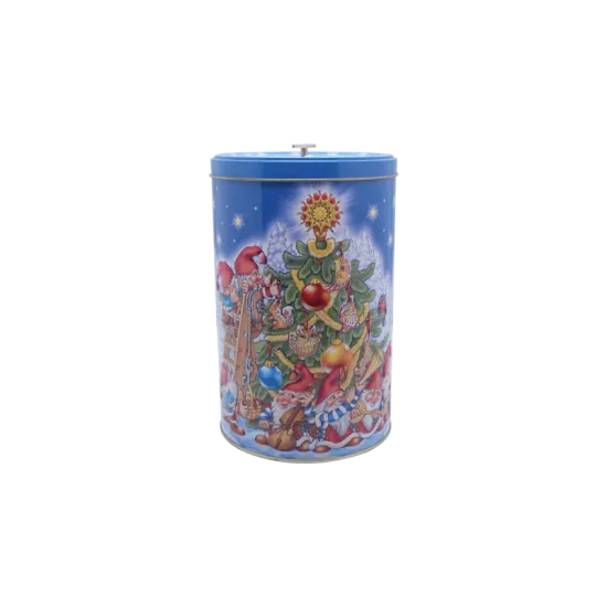 Customized Tinplate Candy Iron Box Round Gift Box