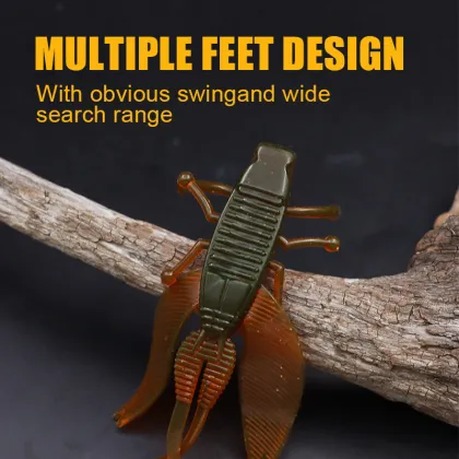 8cm Rockfish Ocean Rock Bait Soft Worm Fishing Lure