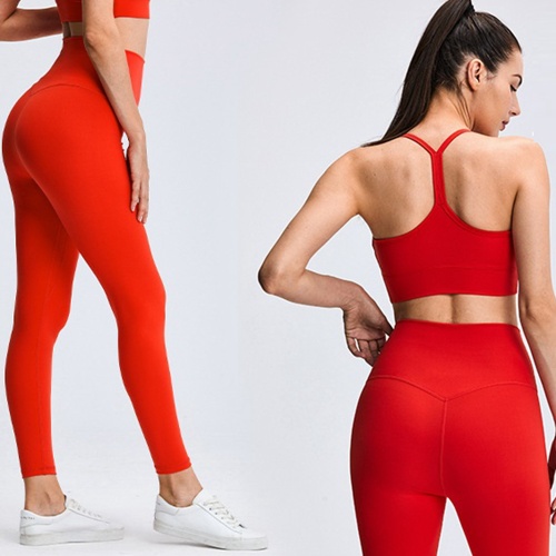 Treino Running Legging Yoga Sets