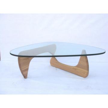 Isamu Noguchi Mesita con tapa de cristal