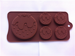 2014 Wholesale Dog Shaped Silicone Chocolate Molds