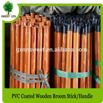 Hot selling Wooden broom sticks with long cap