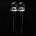 10mm Blinking RGB LED Lamp Clear Lens