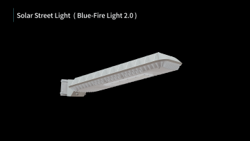 120W Solar Street Light Outdoor LED Light