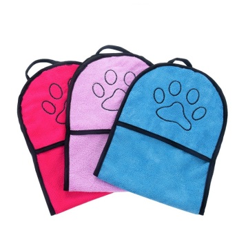 Tuala Pet Chenille Microfiber: kain lap pembersih lembut untuk anjing dan kucing