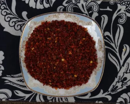 100% Pure Dehydrated Red Bell Pepper 1-3MM