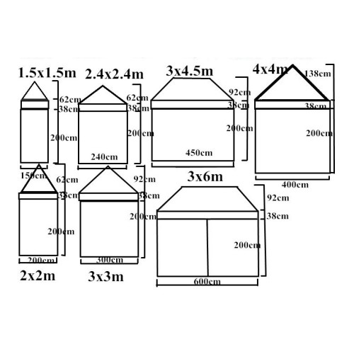 STEEL POP UP GAZEBO