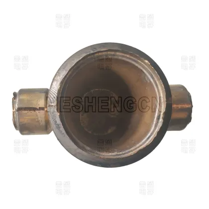 Brass Reducing Tee Connector for Industrial Pipes