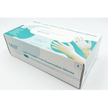 Latex Powder Free Examination Gloves