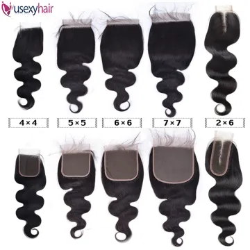 HD Lace Closure 100% Human hair Frontal with closure
