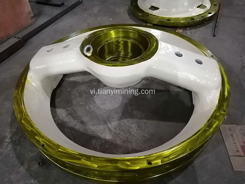 Khung trên cùng áp dụng cho máy nghiền GP300S