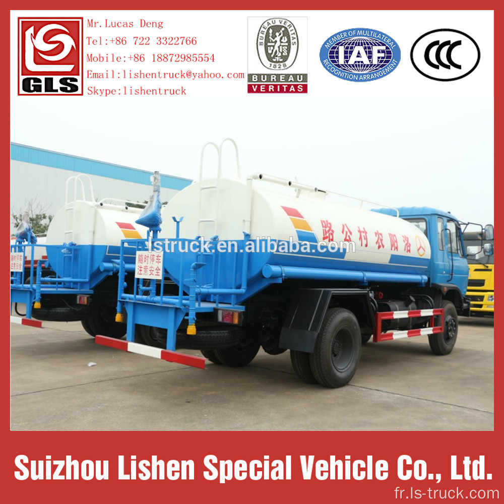 Camion-citerne de l&#39;eau 10000L 4 * 2 Dongfeng