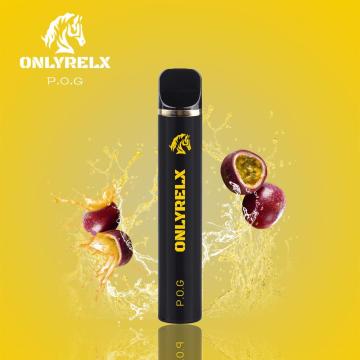 Onlyrelx Brand Big Puffs 1600 disposable vape