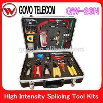 [NEW ARRIVAL] GW-26N High Intensity Fiber Optic Cable Splicing Tool Kits with Fiber stripper and hacksaw