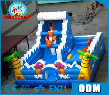Popular Commercial Outdoor Inflatable Park personalized bouncy castle