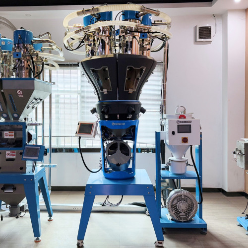 Blender batch gravimetri untuk industri plastik