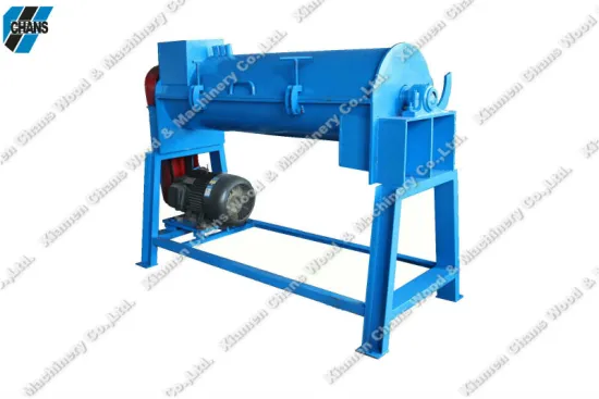 Auto ring wood sawdust glue mixer for wood pallet production line