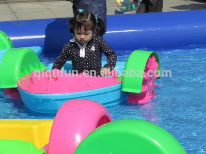 one person paddle boat for sale, kid paddle boat, aqua toy paddle boat