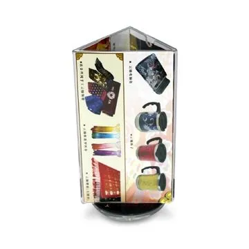 Rotating Menu Holder with Magnets and Silkscreen, Customized Designs and Drawings Welcomed