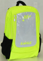 Säkerhet Bright Color Ryggsäck med Reflekterande PVC