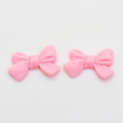 Mixed Resin Bow 25mm Decoration Crafts Flatback Cabochon Embellishments For Scrapbooking Cute Diy Nail Art Accessories