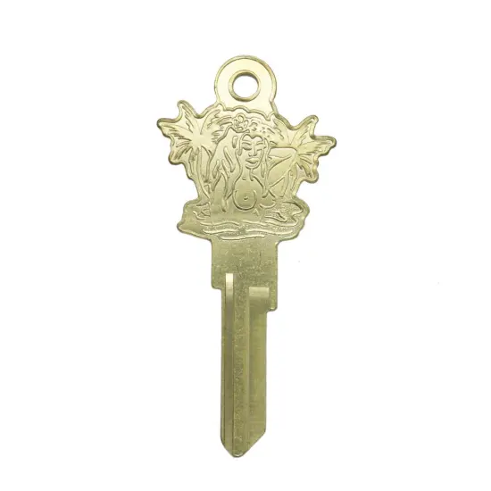 Custom Design Brass Blank Key