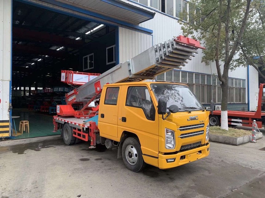 High altitude work vehicle display