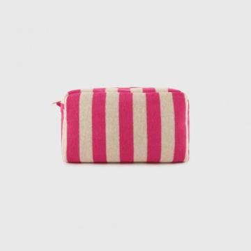 Striped Toiletry Bags for Women