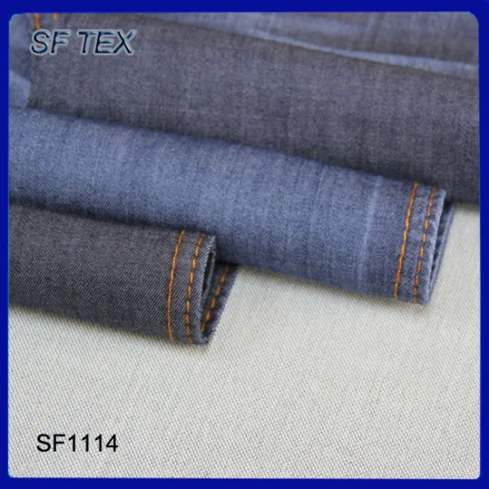thin and light denim fabric chambray denim fabric Cotton Fabric,SF1114