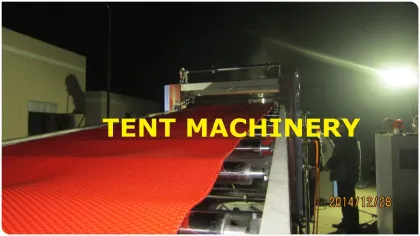 High quality PVC resin floor mat door mat making machine/plastic rubber carpets production line
