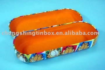 Hot sale high qualite glass tin box