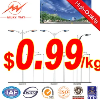 Road and Area lighting Pole