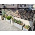 Gabion Fence и стена конфиденциальности камня