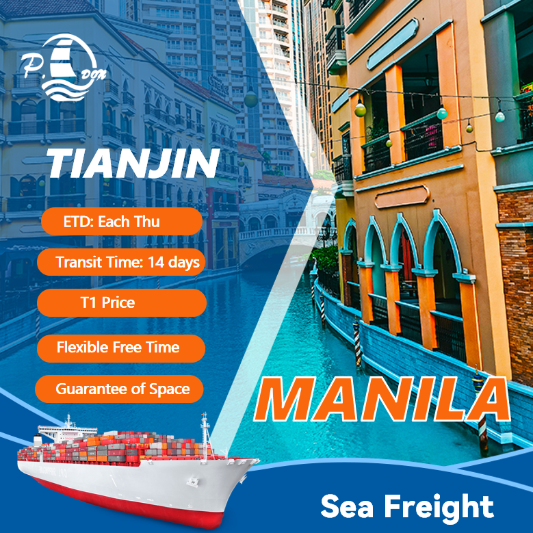 Sea Freight from Tianjin to Manila