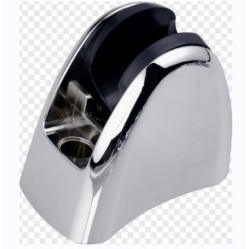Chrome plated wall mount adjustable bracket ABS plastic shower head holder