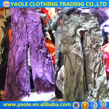 premium mixed used clothings men cargo pants used clothes hongkong