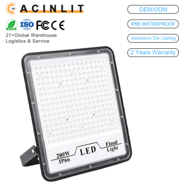 Minimalist LED Wall Light with Remote Control, IP66 Rated, 50 Watt Outdoor Flood Light