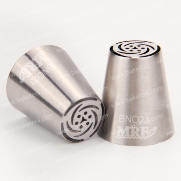 New High Quality Stainless steel cake decorating Xlarge Russian tulip pastry tips#BNO23