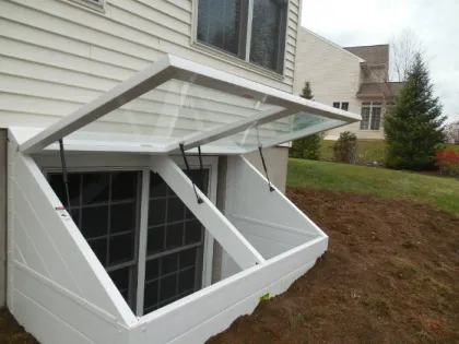 Soundproof Casement Windows Aluminum Alloy Basement Windows
